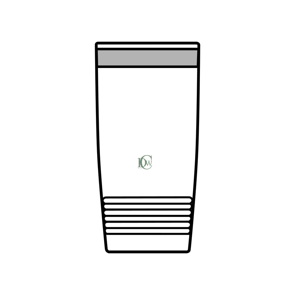 20oz Insulated Tumbler — Minimal Monogram Travel Mug