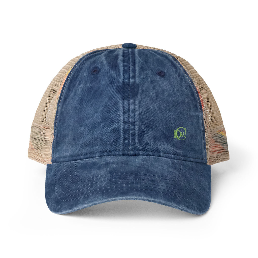 Women's Washed Mesh-Back Cap