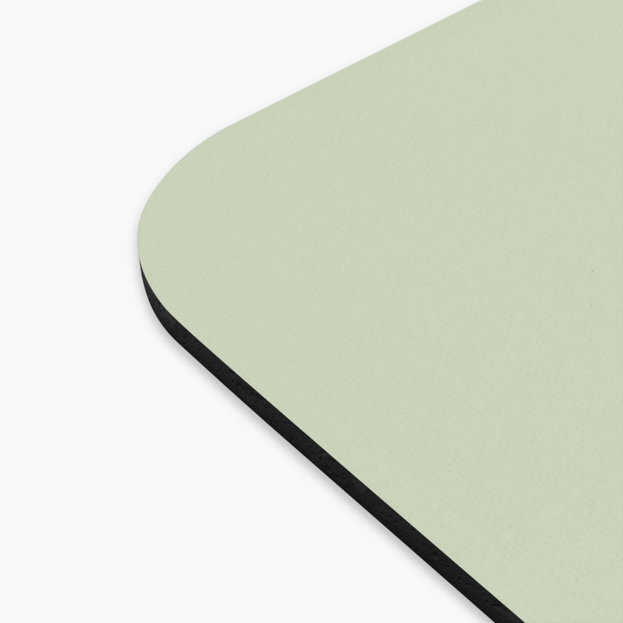 Minimal Sage Mouse Pad with Monogram Accent
