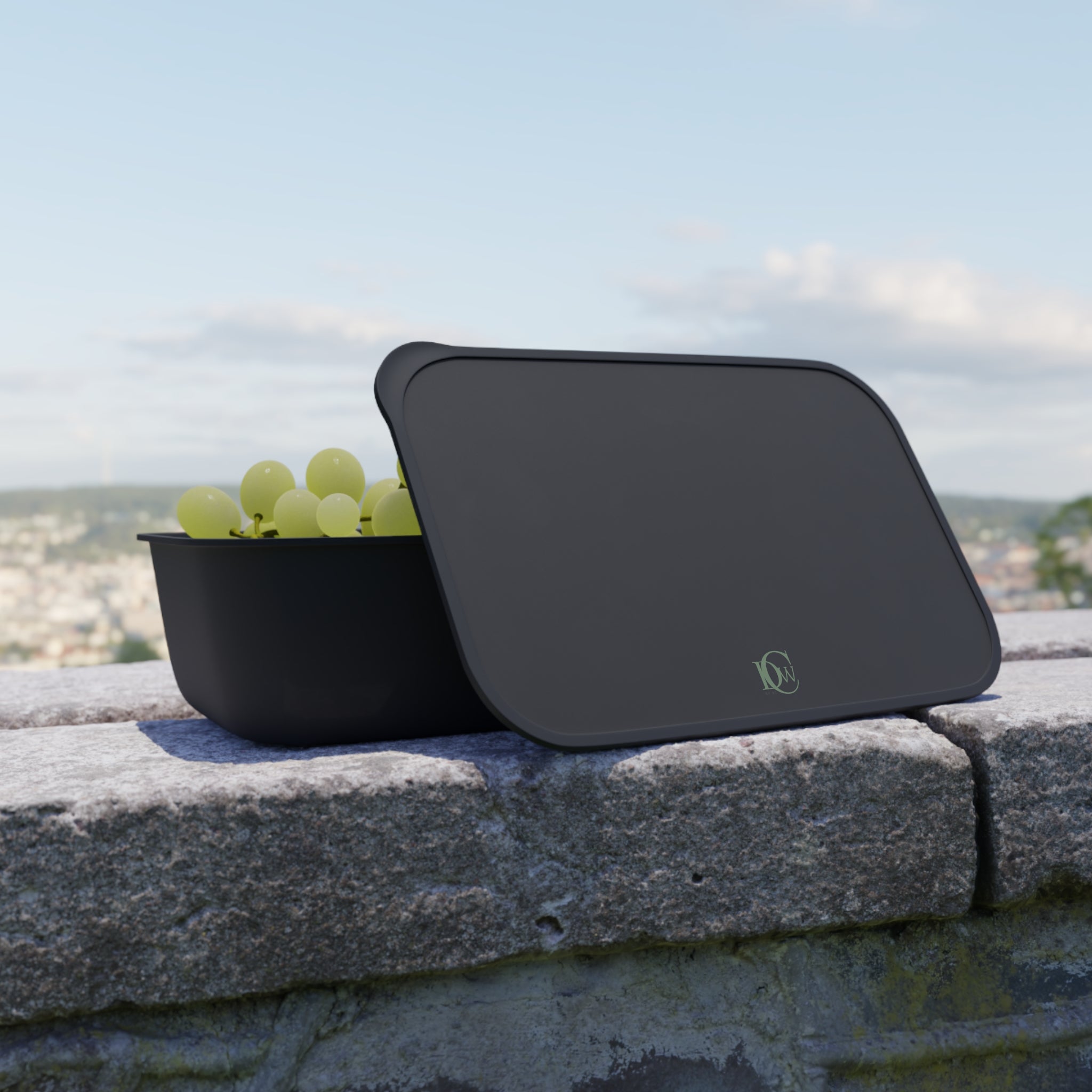 Eco PLA Bento Box with Utensils – Leak-Resistant Lunch Container